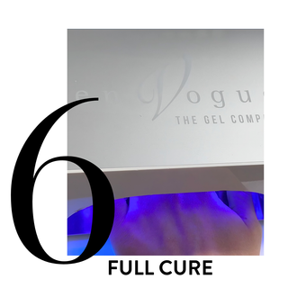 step 6: full cure