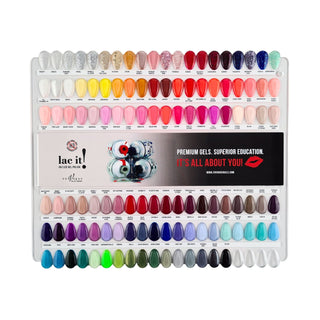 Complete lac it! Swatch Palette - 116 Colours